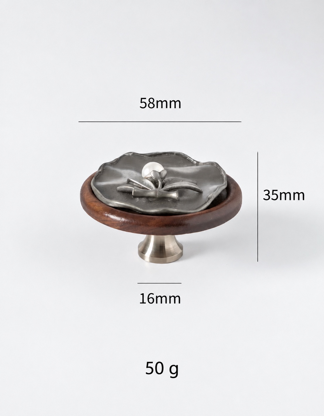 Modern Handles & Knobs T26025 in Solid brass for cabinets, wardrobes and furniture, product number T26025, T26025