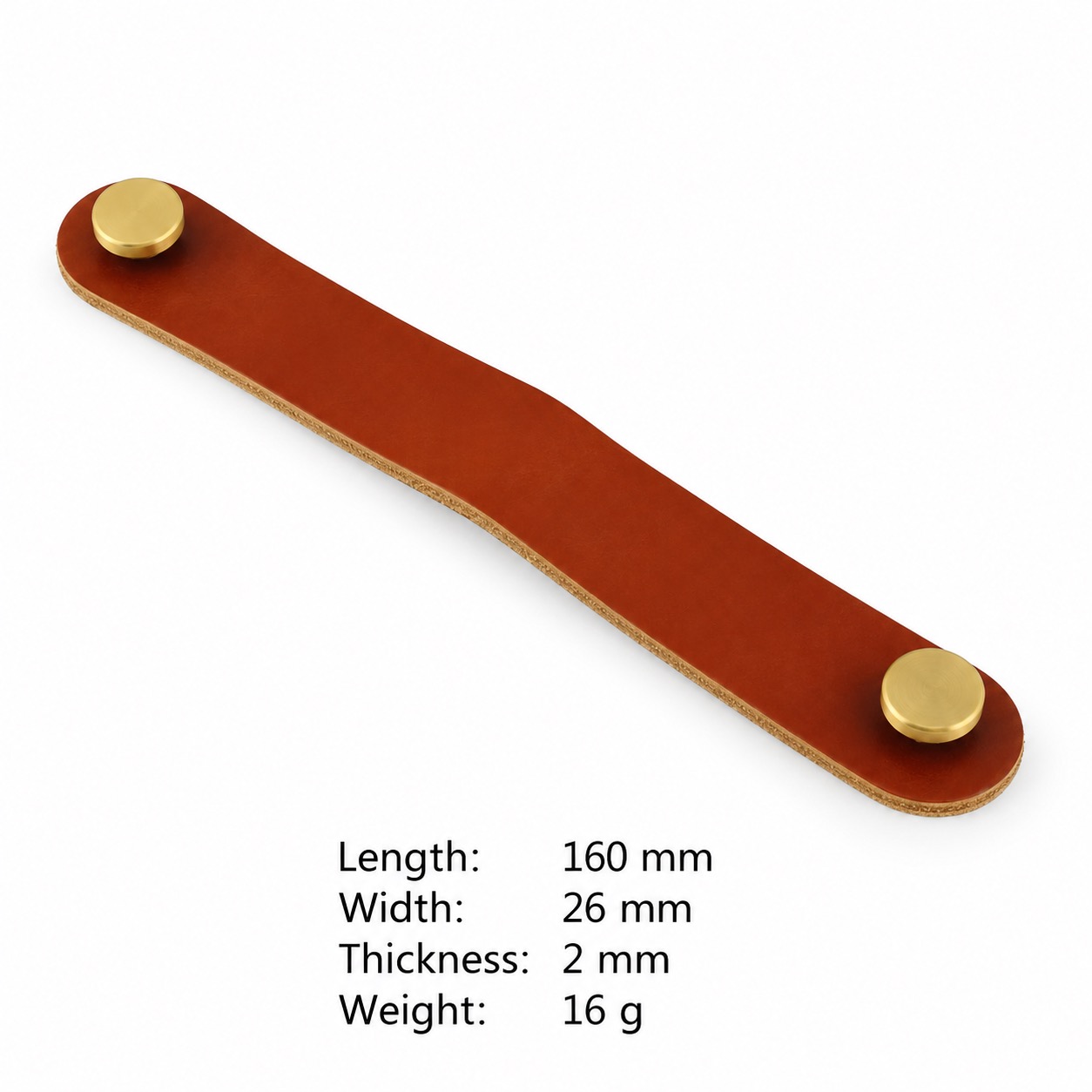 Modern Handles & Knobs T2953 in Solid brass for cabinets, wardrobes and furniture, product number T2953, T2953 - SKU variant - 160mm