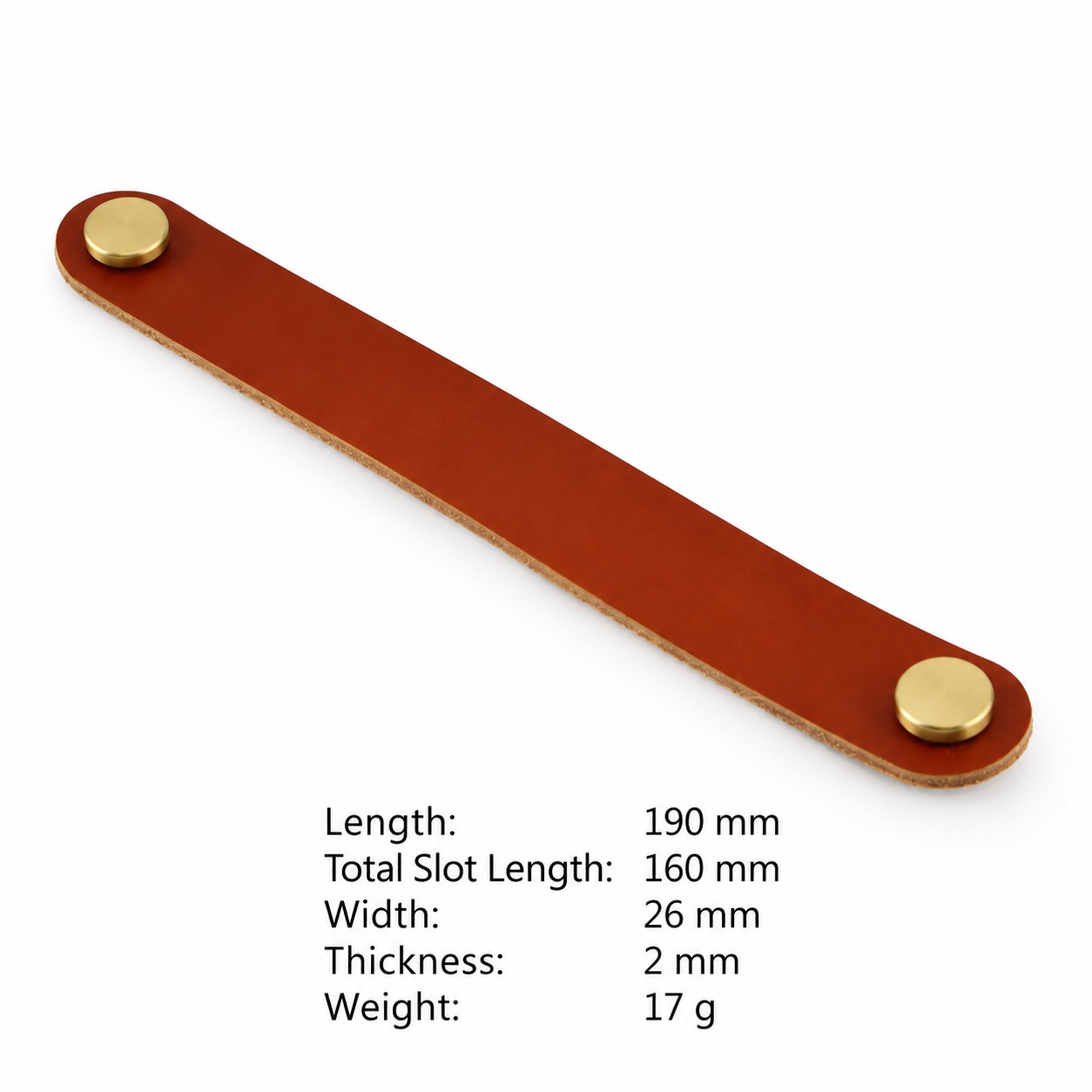 Modern Handles & Knobs T2953 in Solid brass for cabinets, wardrobes and furniture, product number T2953, T2953 - SKU variant - 190mm