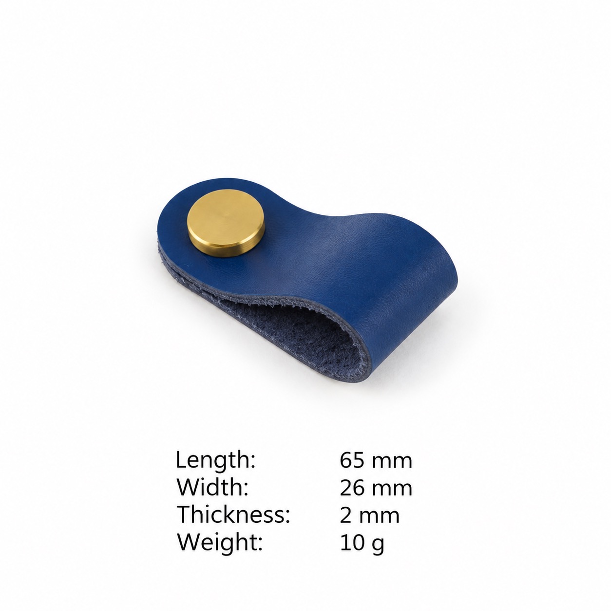 Modern Handles & Knobs T2953 in Solid brass for cabinets, wardrobes and furniture, product number T2953, T2953 - SKU variant - 65mm