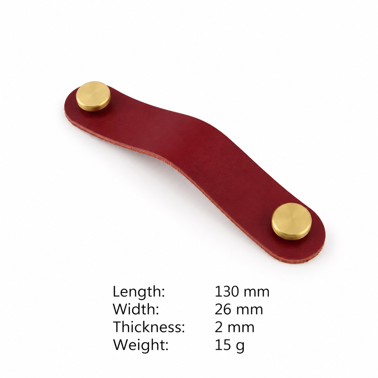 Modern Handles & Knobs T2953 in Solid brass for cabinets, wardrobes and furniture, product number T2953, T2953 - SKU variant - 130mm