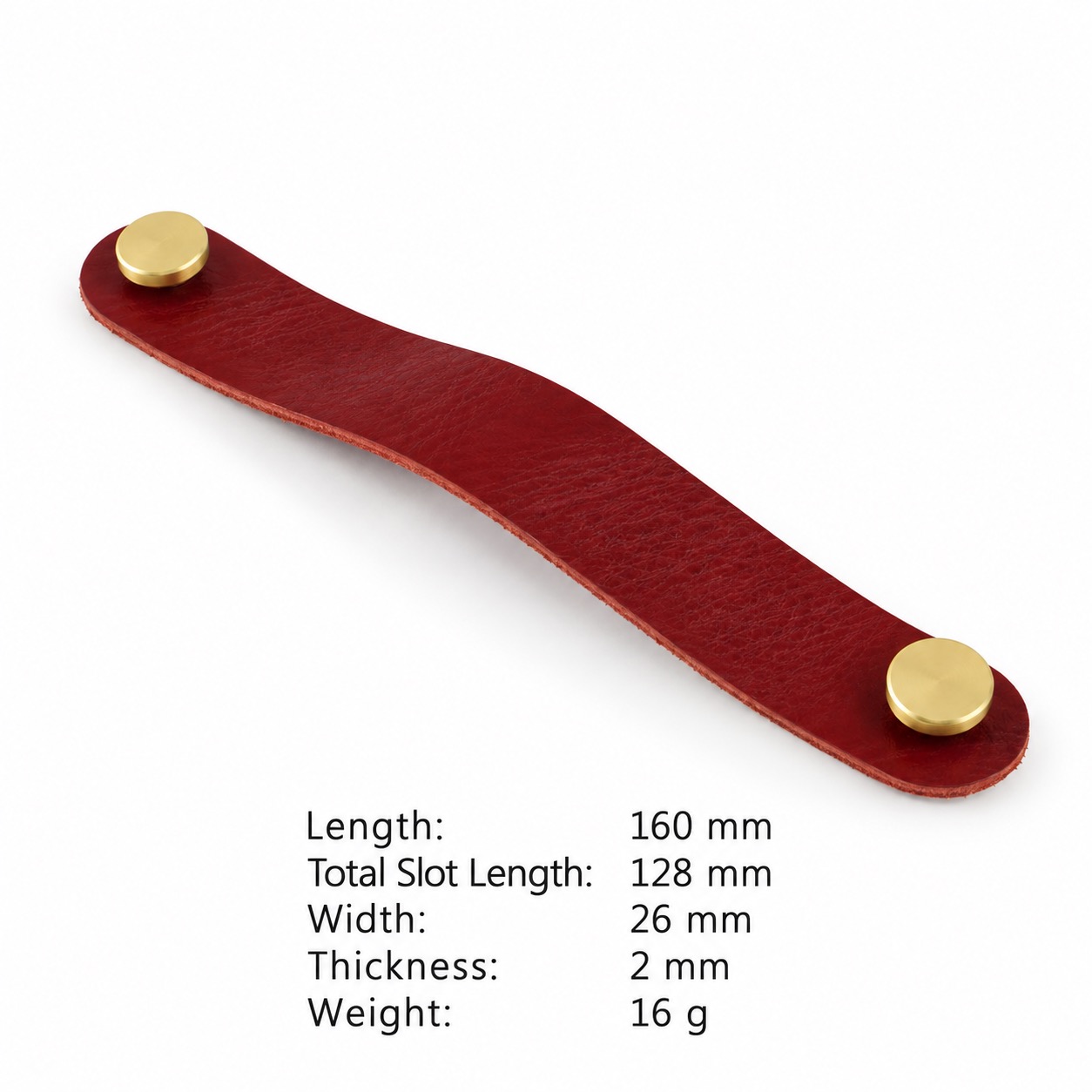 Modern Handles & Knobs T2953 in Solid brass for cabinets, wardrobes and furniture, product number T2953, T2953 - SKU variant - 160mm